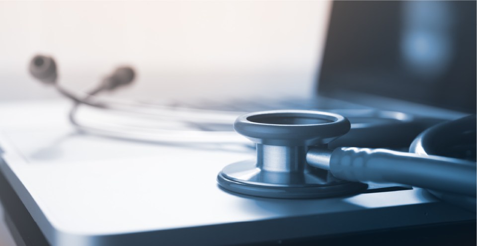 A stethoscope