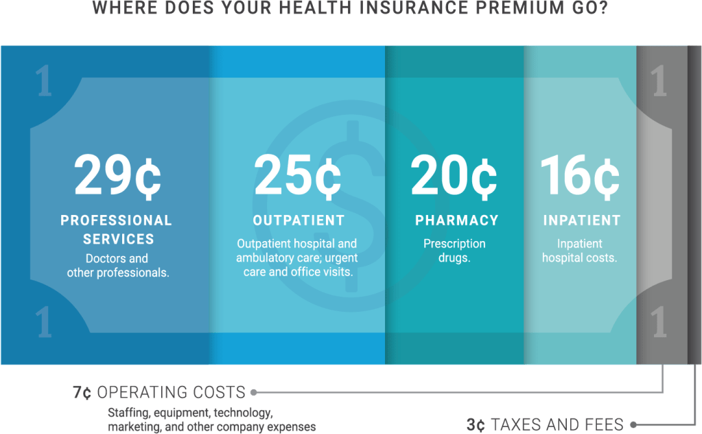 Where does your health insurance premium go?